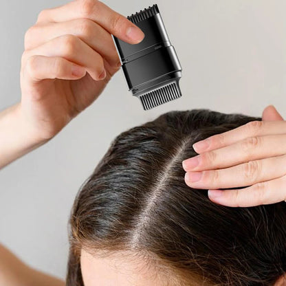Temporary Hair Color Root Touch-Up Stick with Comb - Instant White Hair Coverage Non-Stain Coloring Pen