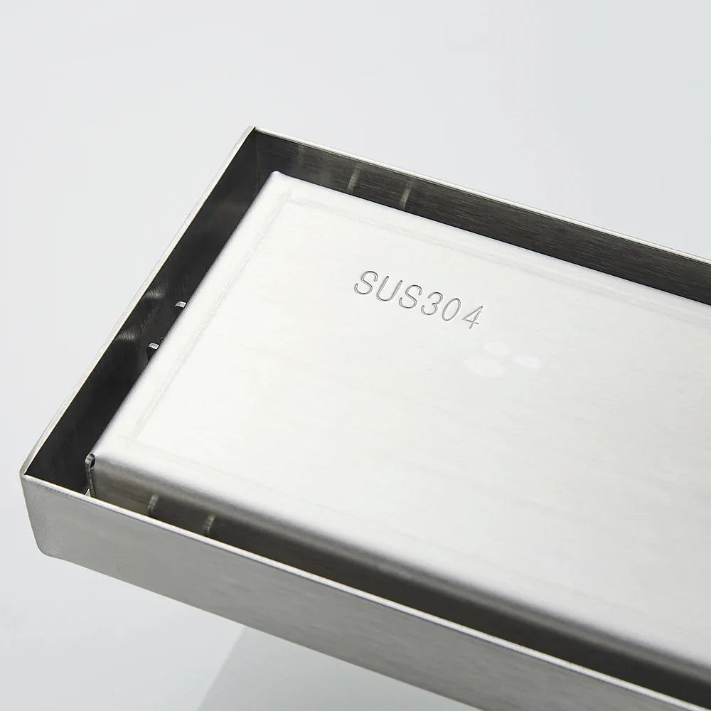 Floor Drain Invisible Square Shower Drain Anti Odor Stainless Steel Easy Clean 2026 Home Renovation Trend