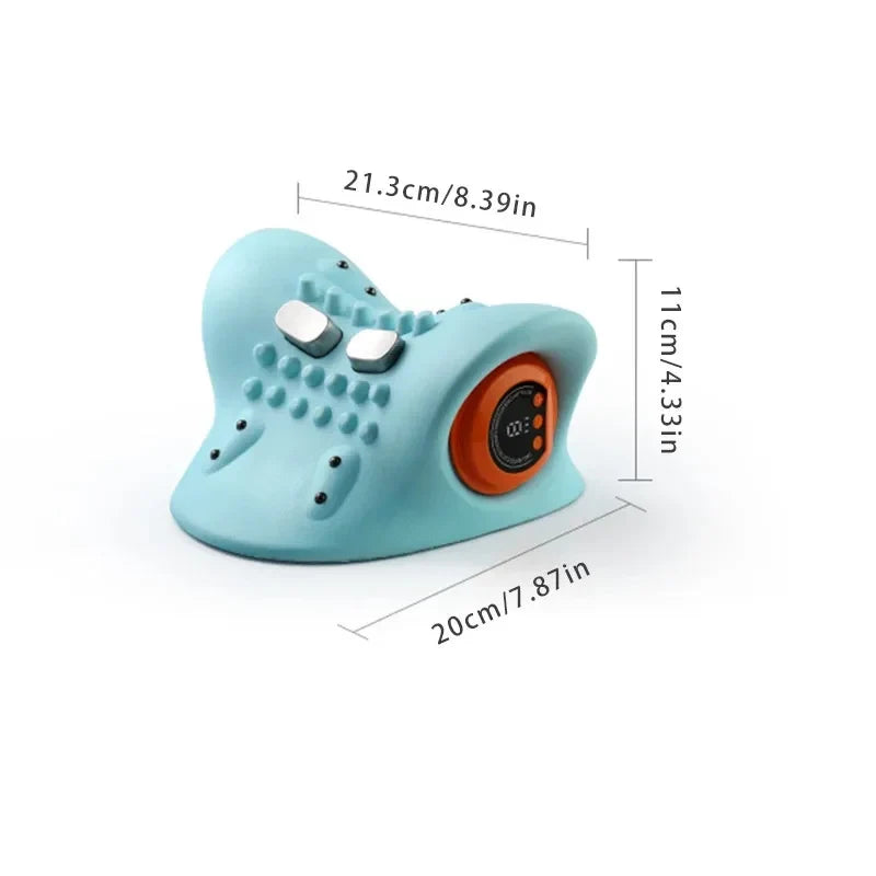 Electric Neck & Shoulder Massager – Battery-Powered Finger Pressure Relief for Muscle Tension 2026