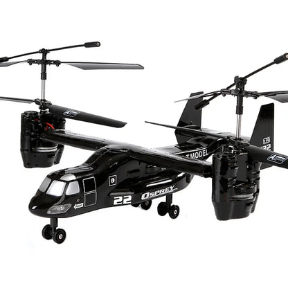 RC Helicopter Drone Altitude Hold Ready To Fly Tiltrotor Style Fall 2025 Gift LED Lights 3D Flips