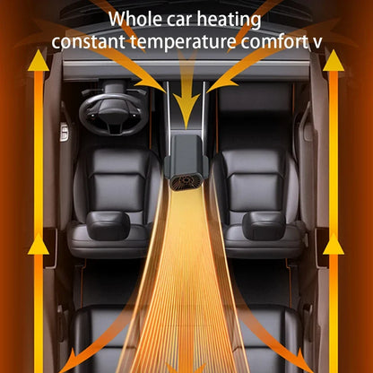 Car Heater Demister With Strong Suction Cup Defogger For Clear Windshield In Winter 2025