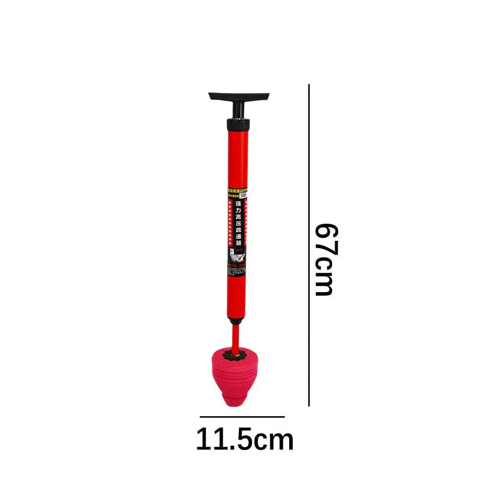 Toilet Plunger High Pressure Silicone One Shot Unblocker Fall 2026 Home Repair Essential