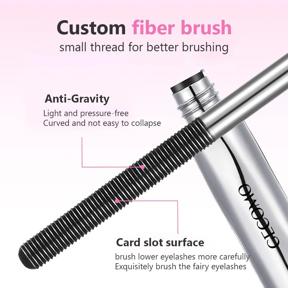 Mascara Waterproof Smudge-Proof Long-Lasting Curl Thickening Spiral Brush For Everyday Wear Fall 2026 Trend Gift Idea