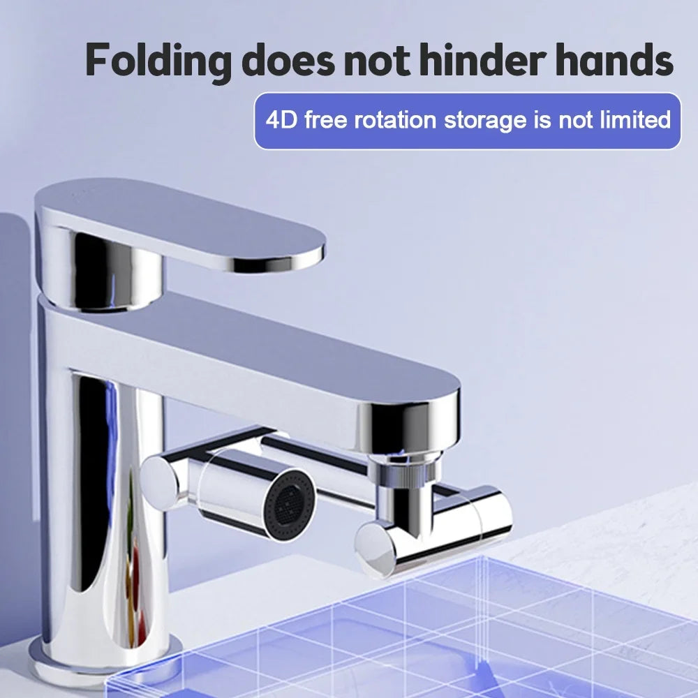 Faucet Extender 360° Swivel Robotic Arm Kitchen Sink Aerator, TikTok Viral Spring 2026 Reduces Splash