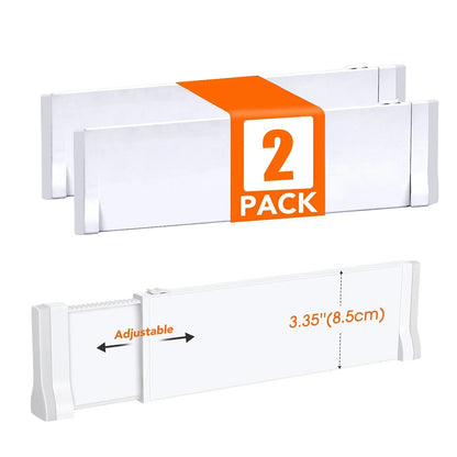 Drawer Dividers Adjustable Expandable Drawer Organizers Back To School 2025 Space Saving Dresser Storage