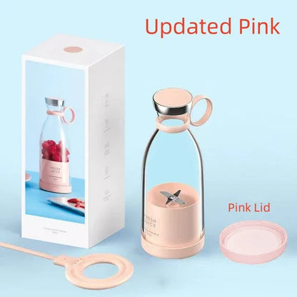 Portable Blender 350ml Wireless USB Juicer Cup Travel Bottle Smoothie Extractor TikTok Viral Summer 2026 Gift