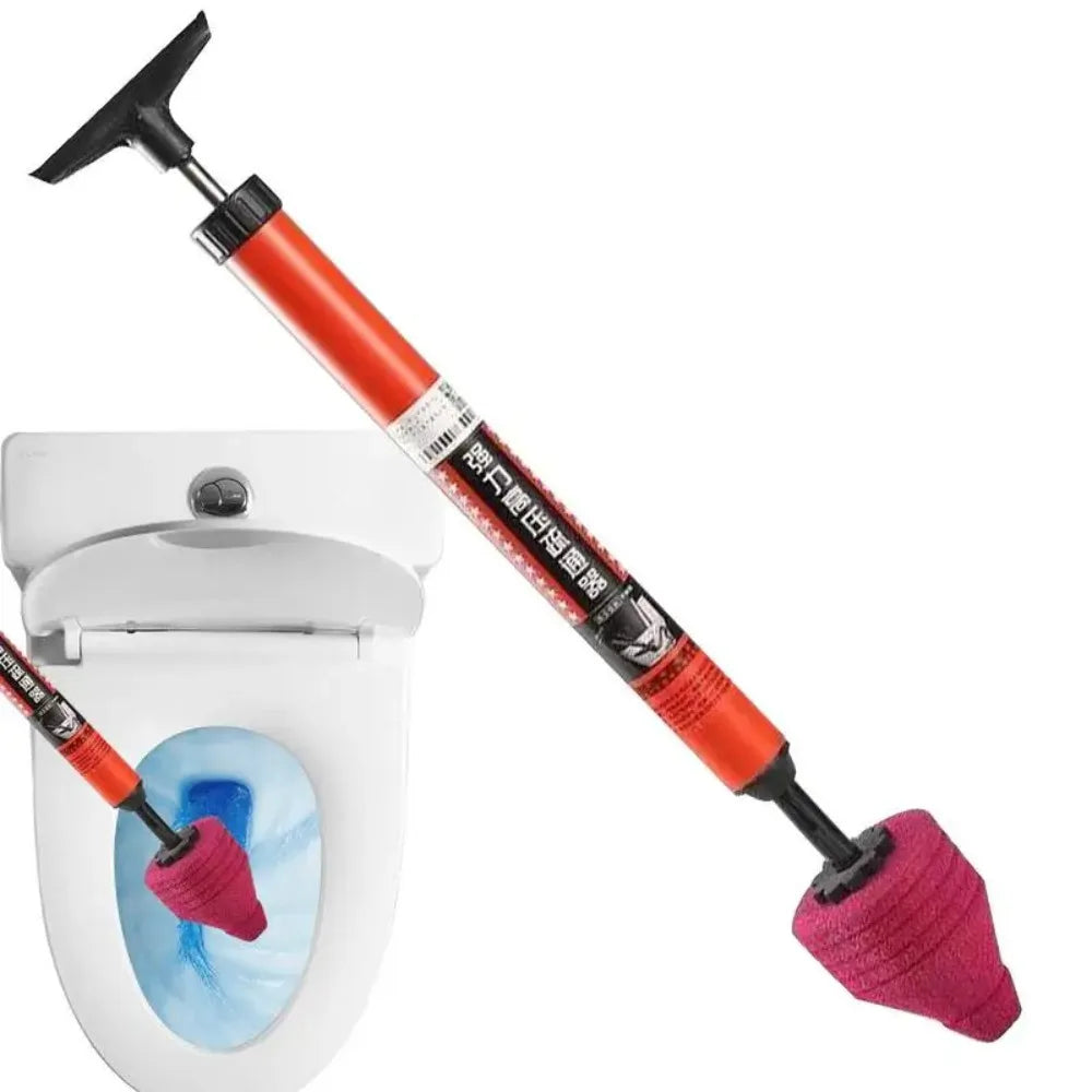 High Pressure Toilet Plunger Drain Clog Remover Tool with Ergonomic Handle Unblocker for Sink and Toilet Spring 2026
