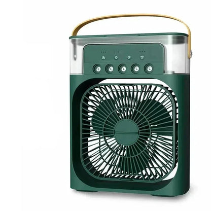 Air Humidifier Cooling USB Fan Water Mist Mini 3 In 1 Silent Cooler