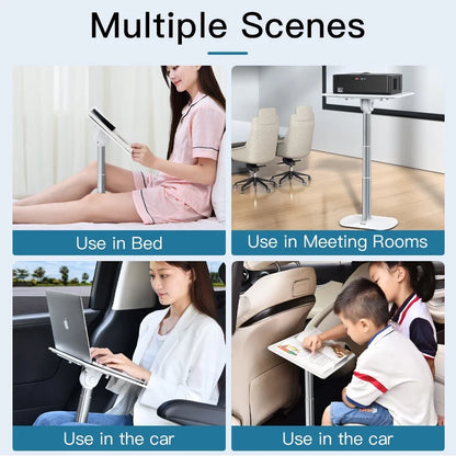 Adjustable Aluminum Laptop Stand & Accessories - Portable Cooling Bracket for MacBook, Tablet