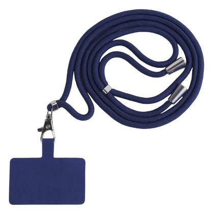 Adjustable Detachable Phone Lanyard with Card Holder & Carabiner - 13 Colors, Nylon Strap Accessory