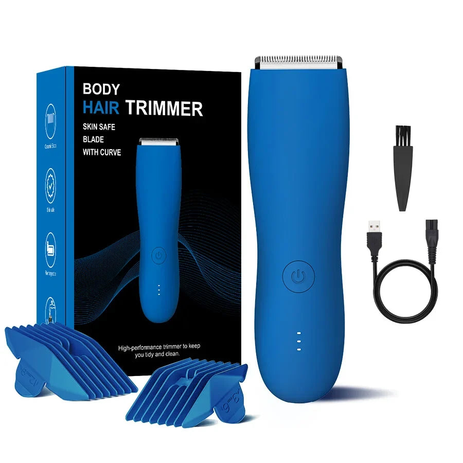 Body Groomer Waterproof Dual Head Electric Shaver With LED Light Foil Blades TikTok Viral Spring 2026 Gift