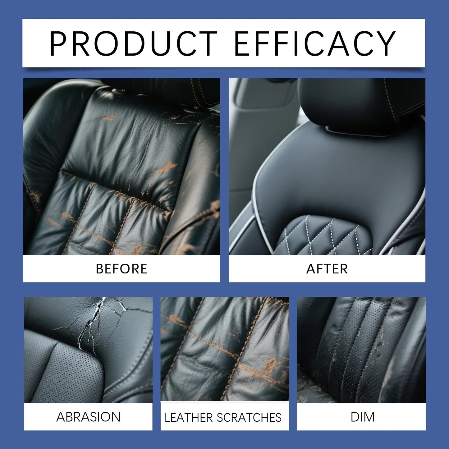 Leather Repair Glue Quick Dry Car Adhesive, Strong Bond For Seats And Steering Wheel, DIY Auto Repair 2026