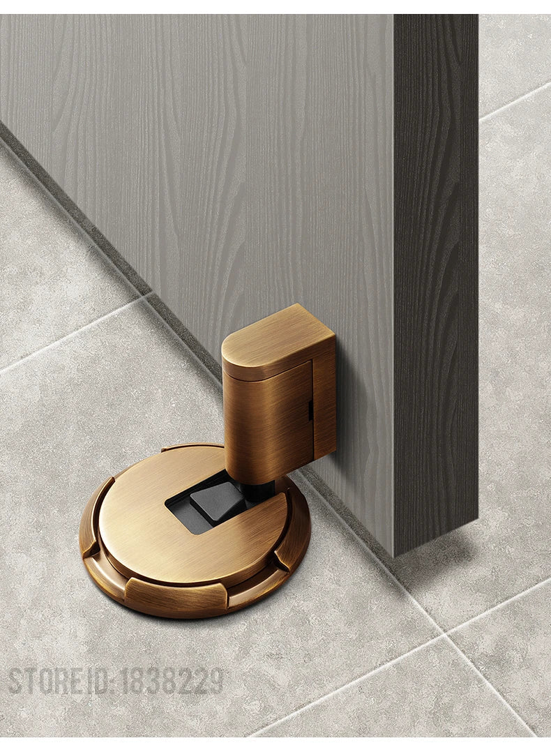 Magnetic Door Stopper Adjustable Heavy Duty No Drill