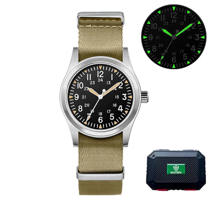 Military Quartz Field Watch 37mm Sapphire Fall 2025