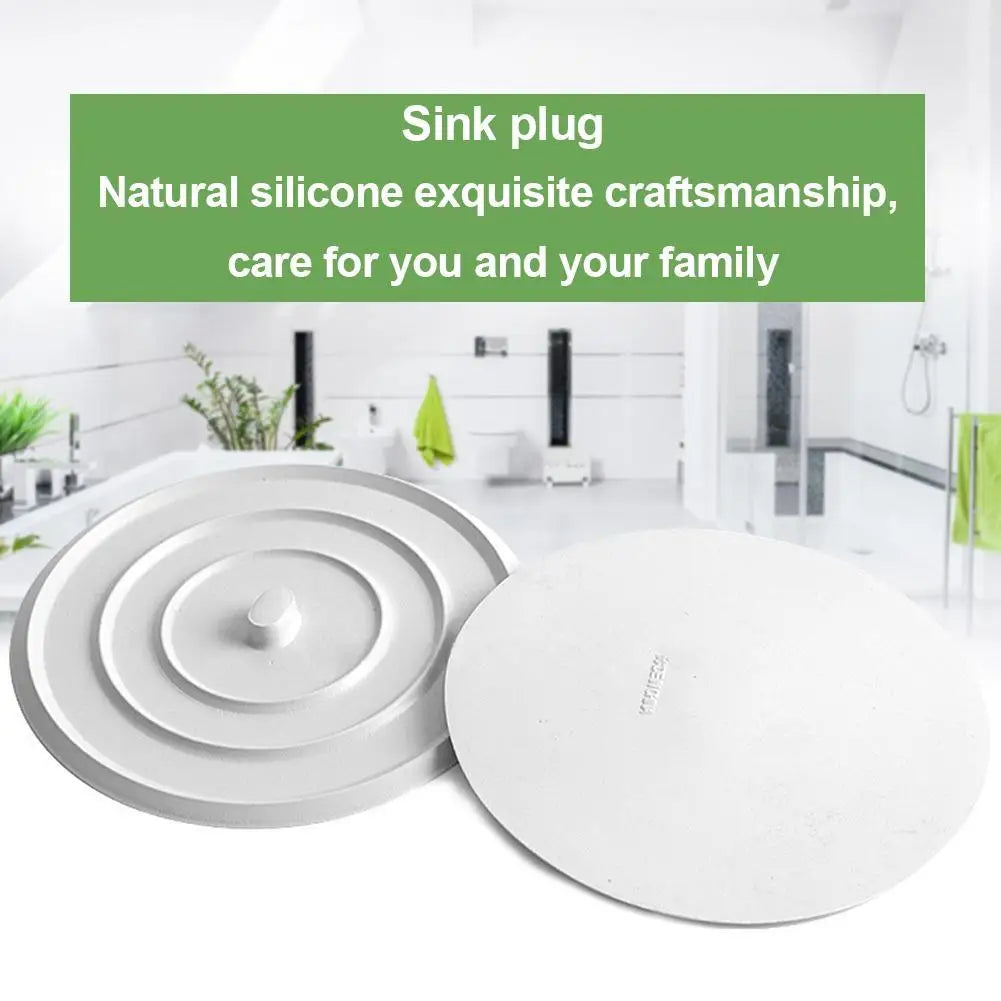 Silicone Bathtub Stopper 11cm Leakage-Proof Drain Cover Round Flat Plug Bathroom Accessory Fall 2026