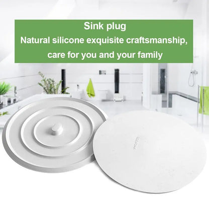 Silicone Bathtub Stopper 11cm Leakage-Proof Drain Cover Round Flat Plug Bathroom Accessory Fall 2026