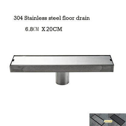 Floor Drain Invisible Square Shower Drain Anti Odor Stainless Steel Easy Clean 2026 Home Renovation Trend