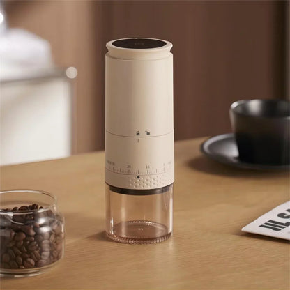 Coffee Grinder Rechargeable 1500mAh Portable Electric Burr Grinder Travel Home Fall 2025 Precision Grind