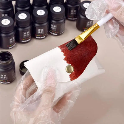 Leather Dye Set for DIY Leather Craft - Fall 2026 Trend Eco Friendly Dye Kit for Projects