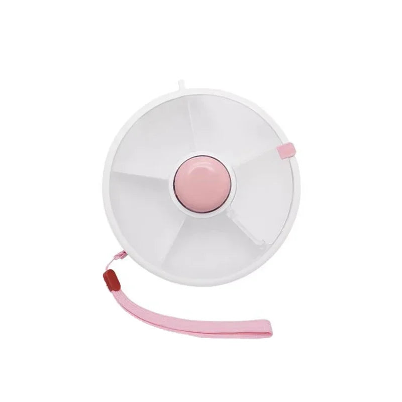 Snack Container Rotating Moisture Proof Organizer Spinner Back To School 2025 Portable Freshness