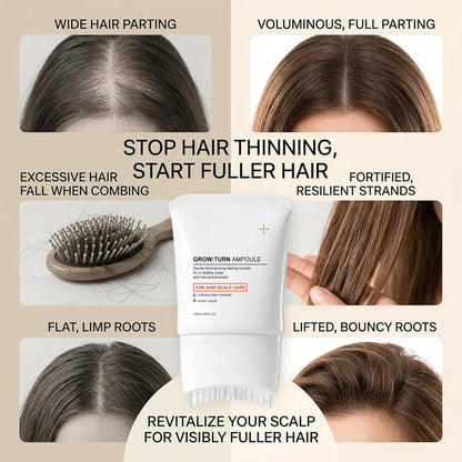 Scalp Serum with Built-in Massager Brush 100ml – Hair Growth Treatment Reduces Hair Loss Repair 2026