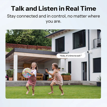 Outdoor Security Camera 2K HD AI Human Detection IP65 Weatherproof 180 Degree Pan Fall 2026 Works With Alexa Google Home