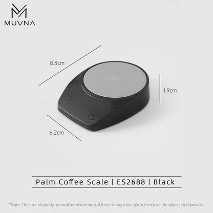 Coffee Scale 0.1g Precision Mini Electronic Espresso Scale With LED Display And Powder Cup, Fall 2025 Barista Dosing