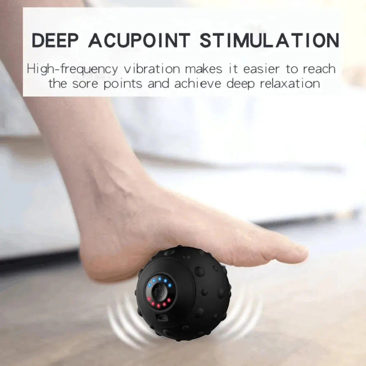 Massage Ball Rechargeable Fascia Ball Sports Muscle Recovery Device Fall 2025 Portable Deep Tissue Relief
