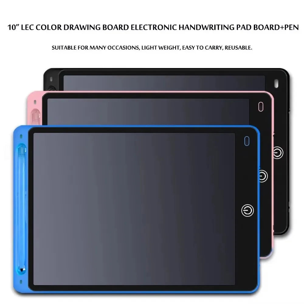 10 Inch LCD Writing Board Digital Magic Chalkboard Sketchpad - Portable Kids Gift