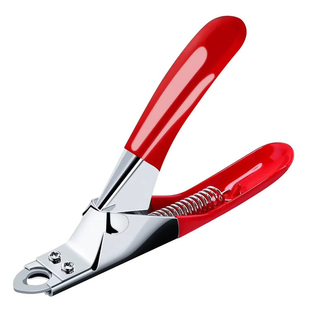 Stainless Steel Pet Nail Clipper - Dog & Cat Grooming Tool for Small to Medium Pets, Nail Care