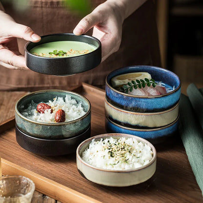 Rice Bowl 4.5 Inch Ceramic Japanese Bowl Fall 2025 Gift