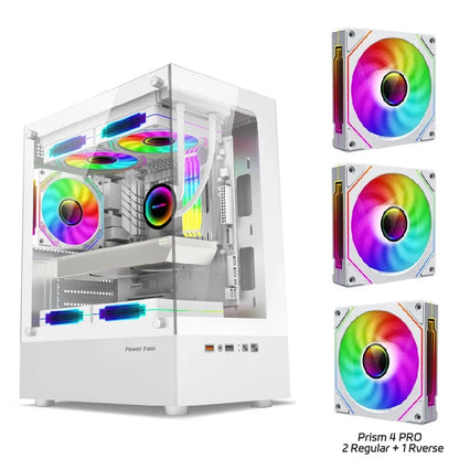 Mini ITX PC Case 240mm Water Cooling MicroATX Chassis