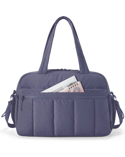Travel Duffel Bag with Shoulder Strap, Large Capacity Gym & Diaper Bag