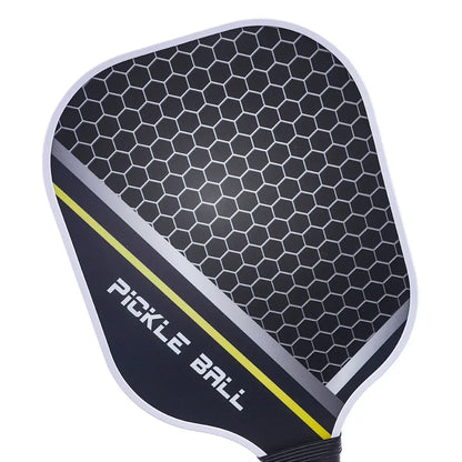 Lightweight Graphite Pickleball Paddle Set with Fiberglass Face and PP Honeycomb Core for Indoor and Outdoor Play