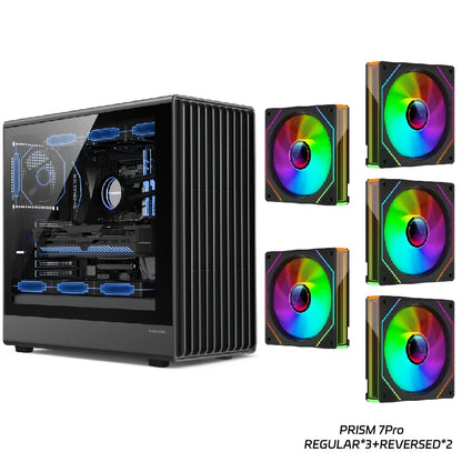 PC Case Glass Side ATX M ATX ITX Support 360mm Radiator