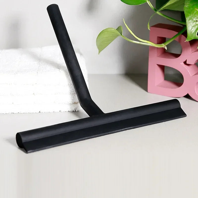 Shower Squeegee Wall Hanger Rubber Blade Bathroom Cleaner