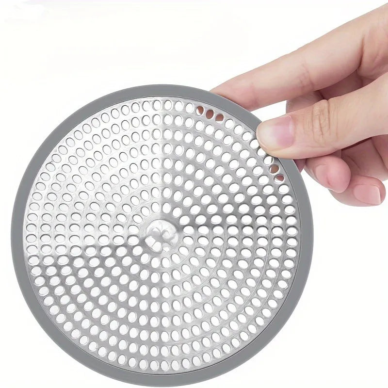 Hair Strainer Drain Cover Circular Shower Sink Hair Catcher, Easy Hair Cleanup For Bathroom And Kitchen Fall 2026