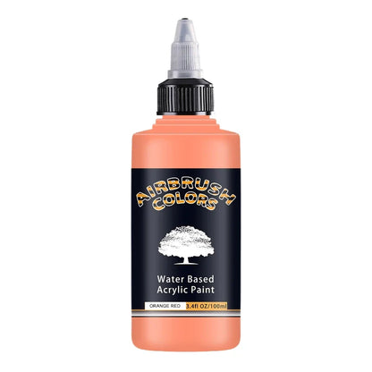 Airbrush Acrylic Paint Matte Inks Water Based Easy to Clean 32 Color Set 100ml Bottles For Model Hobby TikTok Viral Craft Trend 2026