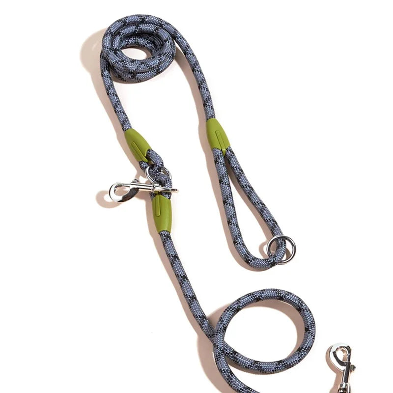 Hands Free Dog Leash Reflective Adjustable Nylon Walking Jogging Leash Fall 2025 Secure Hands Free Control