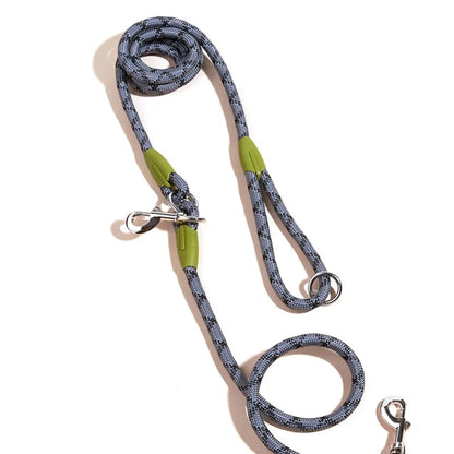 Hands Free Dog Leash Reflective Adjustable Nylon Walking Jogging Leash Fall 2025 Secure Hands Free Control