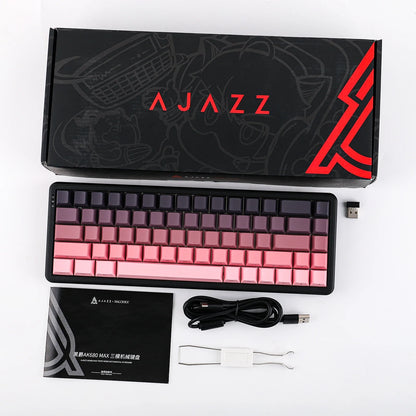 Mechanical Keyboard 68Key Wireless Bluetooth RGB Hall Effect