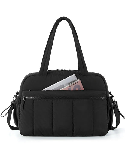 Travel Duffel Bag with Shoulder Strap, Large Capacity Gym & Diaper Bag