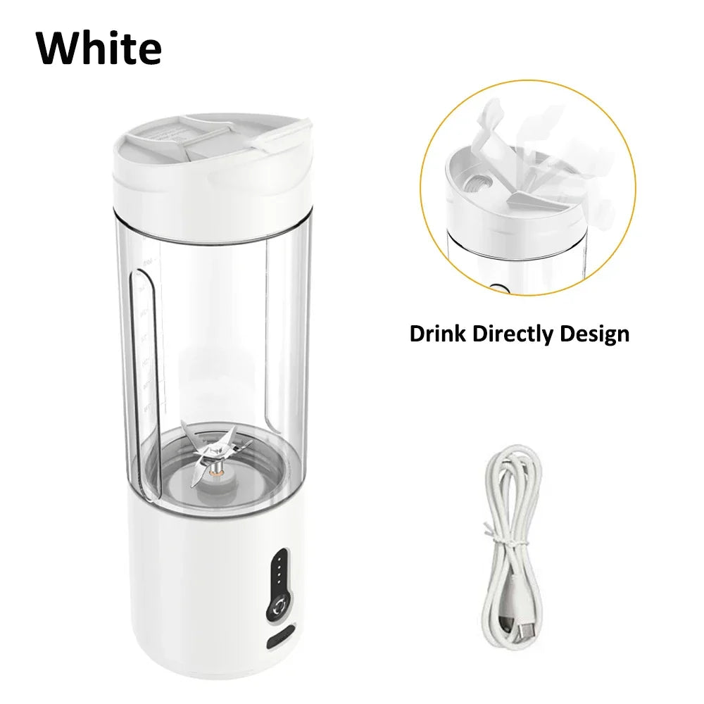 Portable Blender 6-Blades Smoothie Maker Summer Essentials 2026 Rechargeable On The Go Juicer