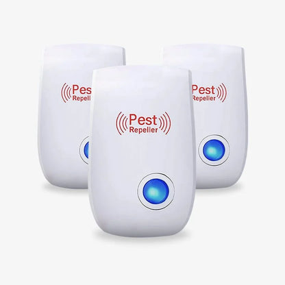 Ultrasonic Fly Repeller Silent Indoor Pest Control Safe