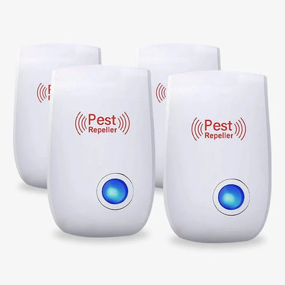 Ultrasonic Fly Repeller Silent Indoor Pest Control Safe