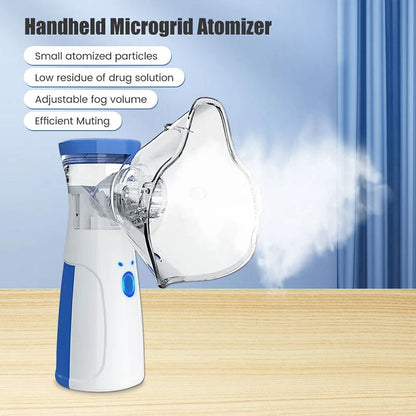 Nebulizer Portable Mini Mesh Nebulizer For Adults And Kids Quiet On The Go Inhaler Back To School 2025