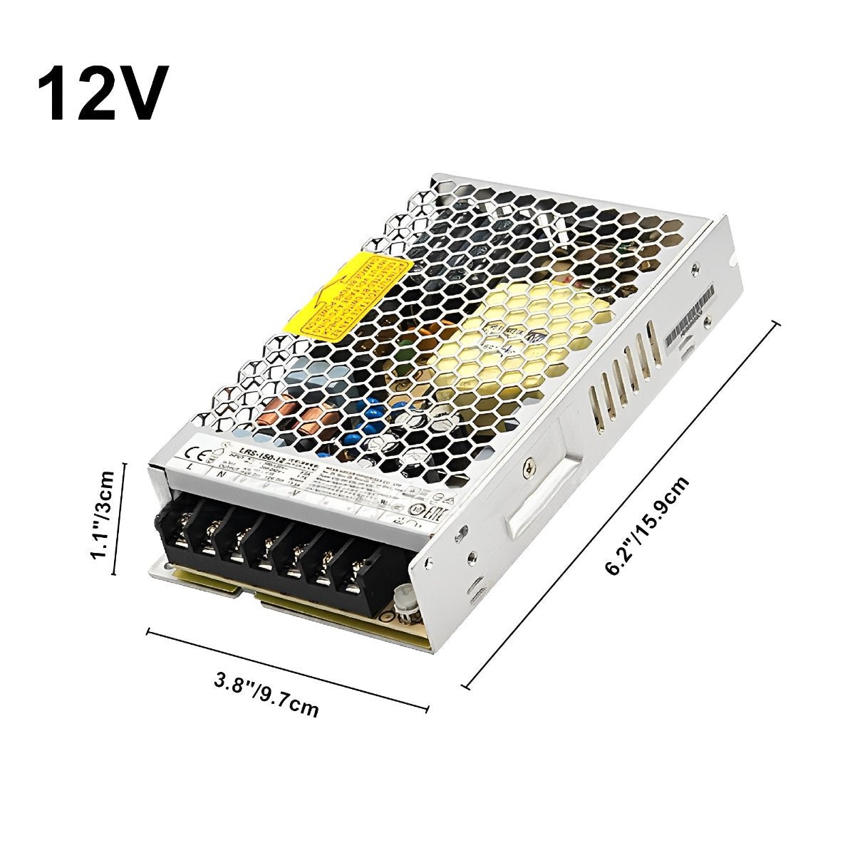 AC 110V to DC 12/24V Voltage Transformer Power Switch Regulators - Flare Shack