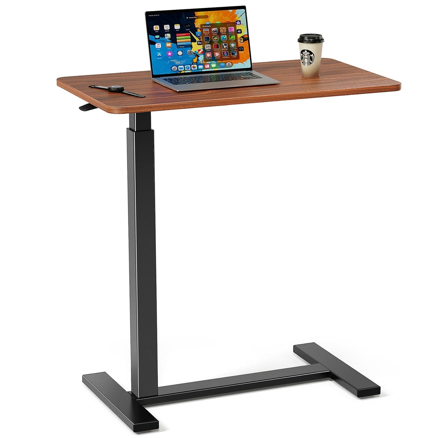 Adjustable Mobile Bed Table – Standing & Laptop