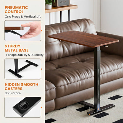 Adjustable Mobile Bed Table – Standing & Laptop