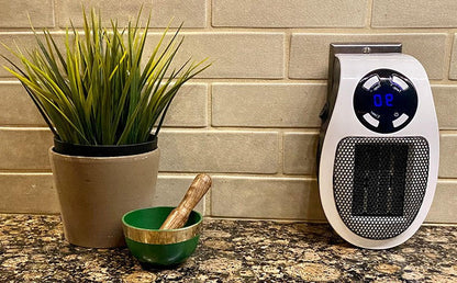Portable Space Heater With Digital Display Compact Ceramic Heater For Quick Room Warmth Fall 2025